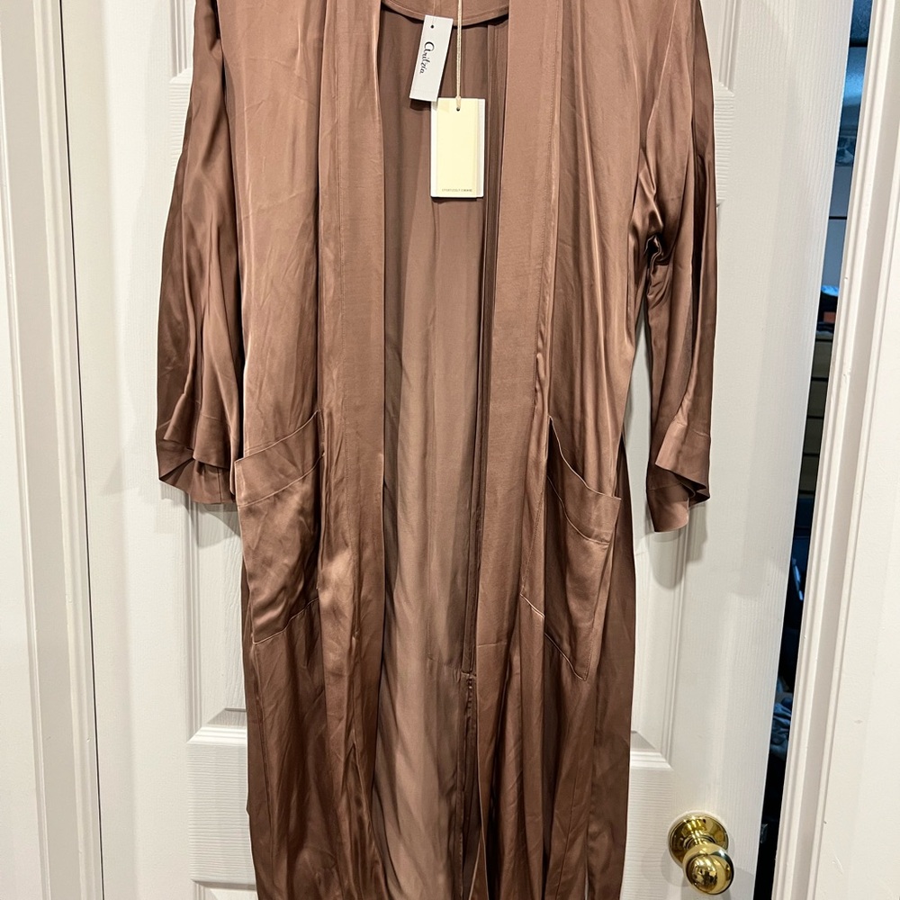 Aritzia Wilfred Durante Jacket/Duster size XS colour Nutmeg